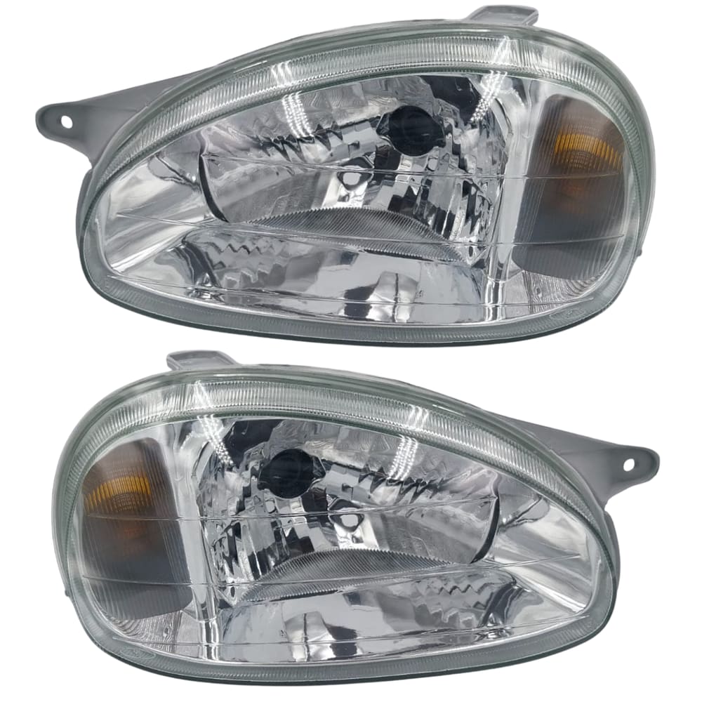 Par Farol Corsa Sedan Classic Wagon 94 A 03 Pisca Ambar Liso