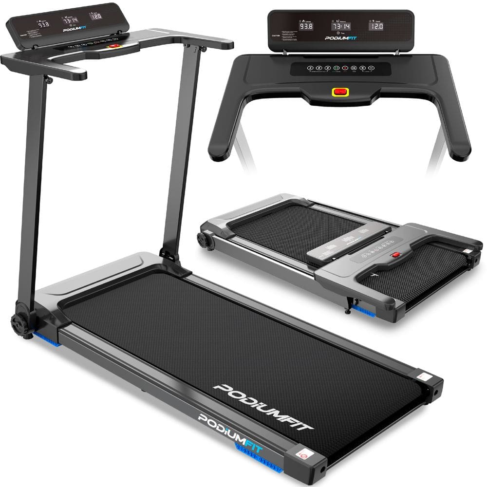 Esteira Elétrica Podiumfit X90 - Silenciosa - Dobrável - 12 km/h - 2.0 HPM