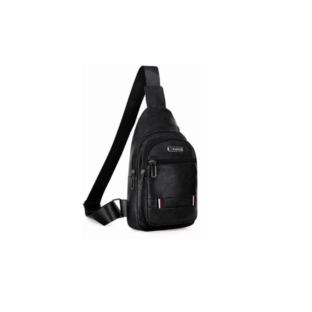 Mochila de couro PU de moda impermeável 17x30x5cm