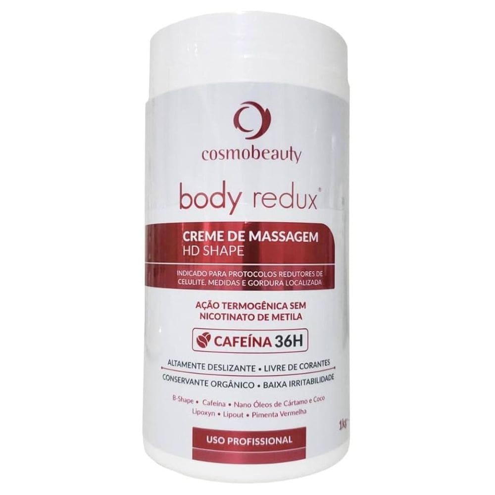 Creme De Massagem Deslizante HD Shape Cosmobeauty 1kg