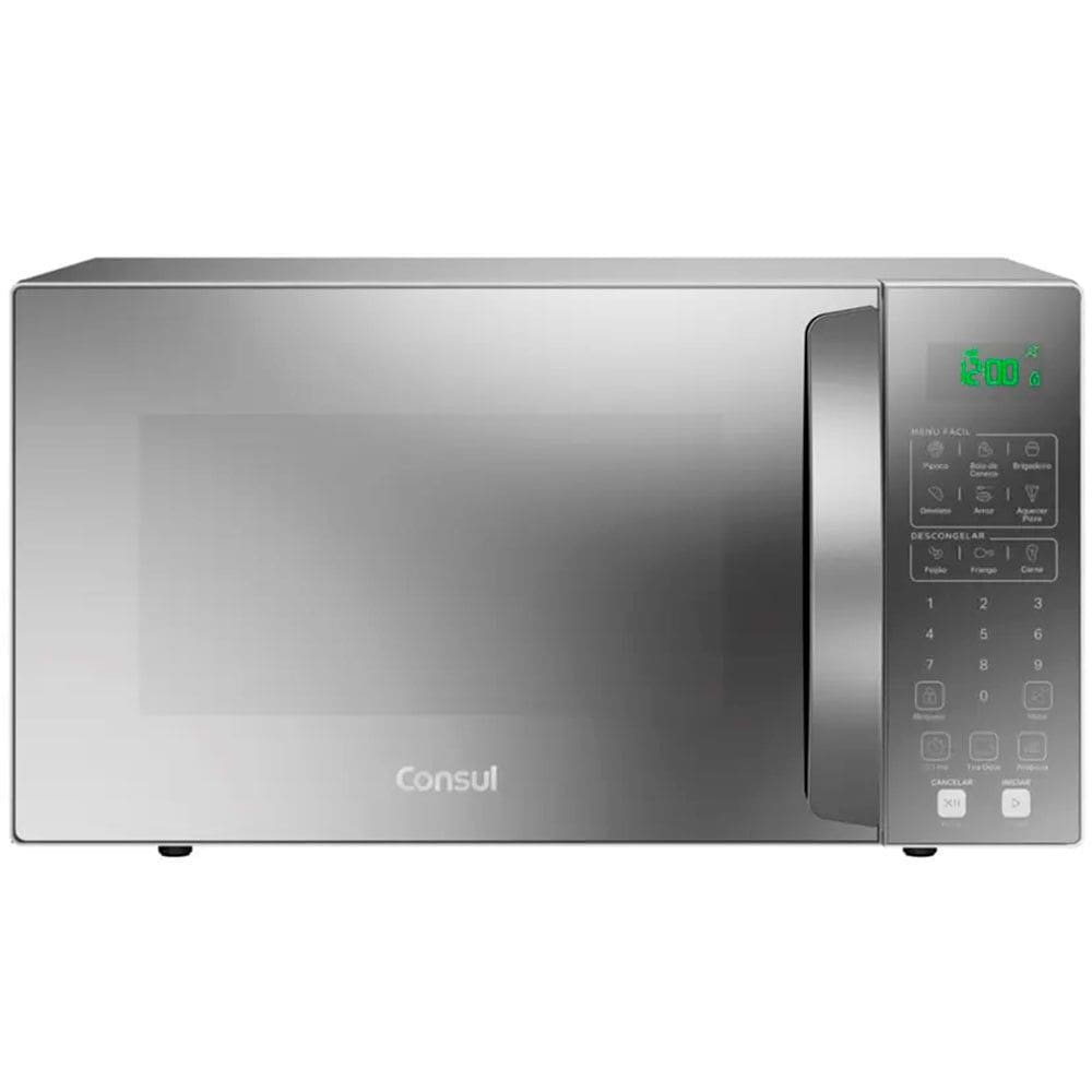 Micro-Ondas de Bancada Consul 32L 900W Espelhado Receitas Rapidas