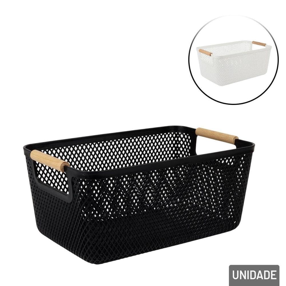 Organizador Multiuso Plástico 14,5x30cm Color - Tudo em Caixa