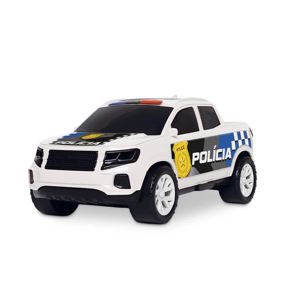 Carrinho Pick Up Polícia Samba Toys 0042