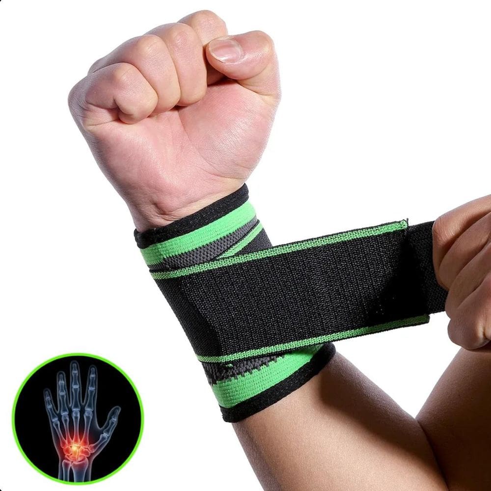 Munhequeira de Compressão Ajustável Facilita