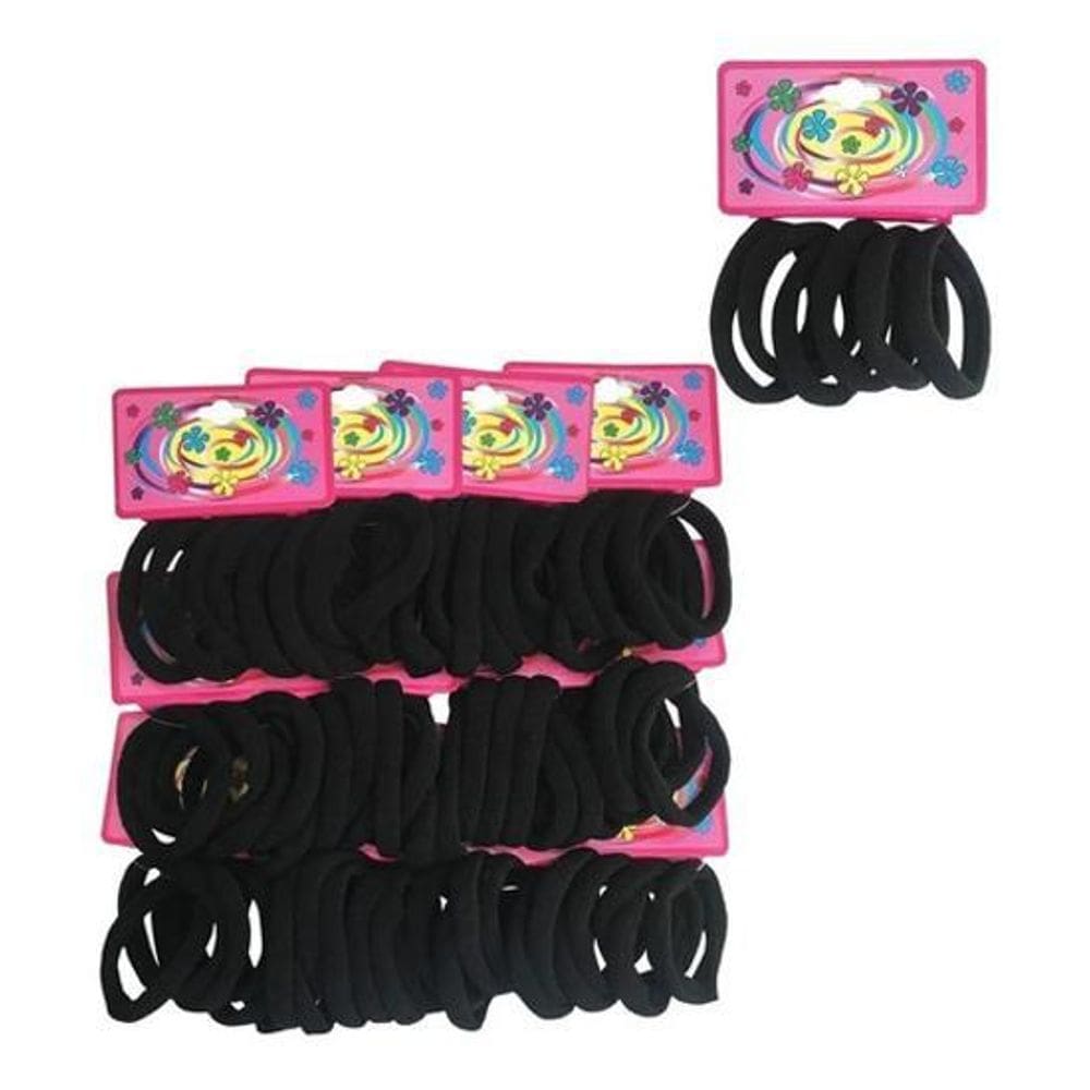 Kit Xuxinha Elástico De Cabelo 72 Unidades
