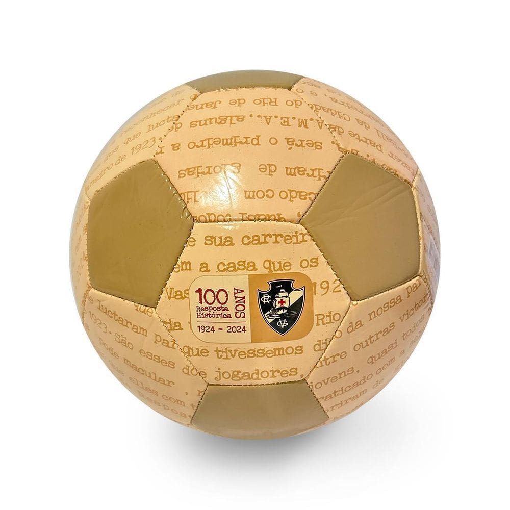 Bola Oficial Vasco Futebol De Campo Crvg-Cpo-8 Licenciada