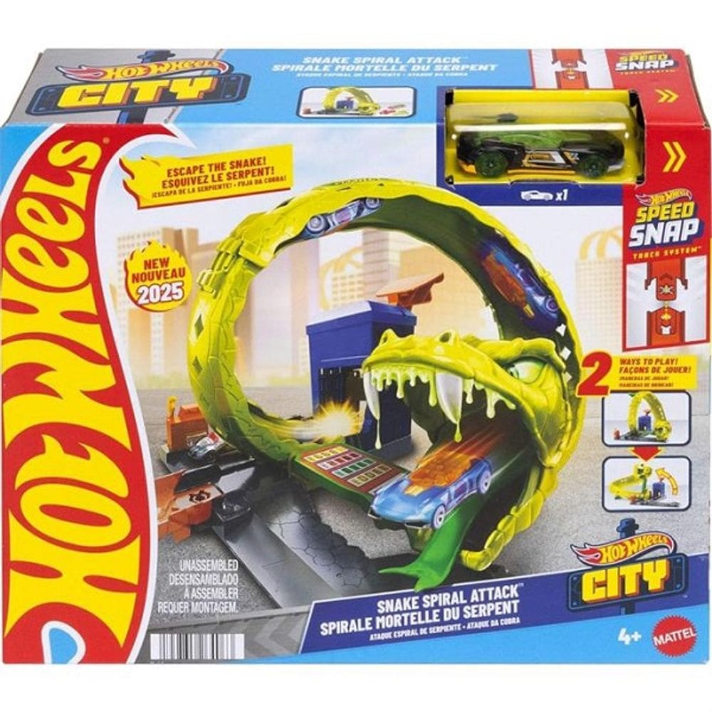 Hot Wheels CITY Nemesis Ataque de Cobra Mattel JBM63