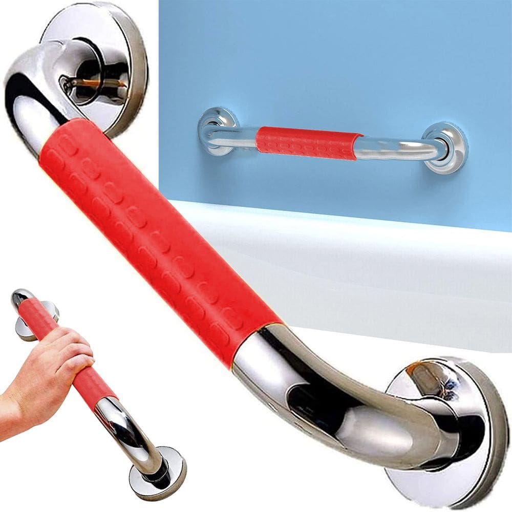 Barra Alça Apoio 40cm Suporte Antiderrapante Acessivel Pcd Cadeirante Gestante Idoso