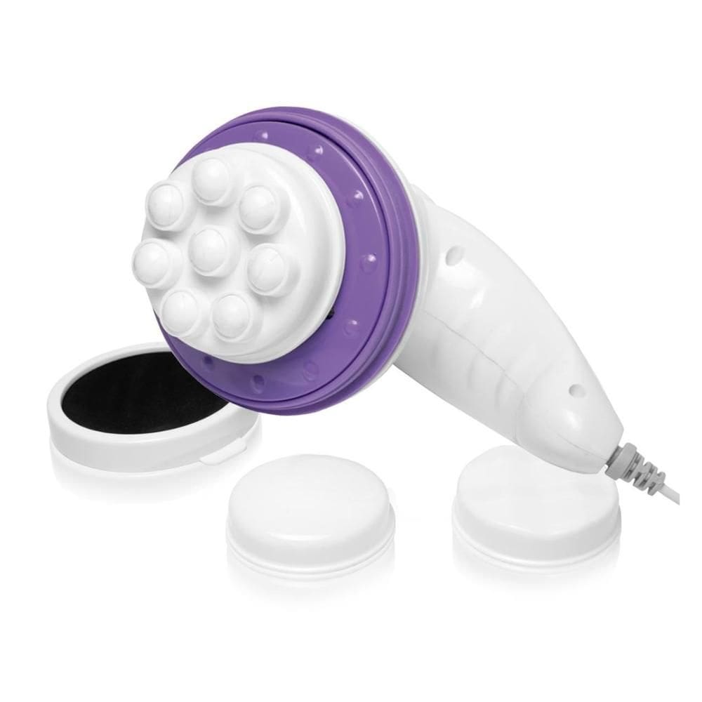 Massageador Corporal Body Fit - 110V - 20W - 7 Níveis de Intensidade - C/ 3 Discos Multilaser HC004