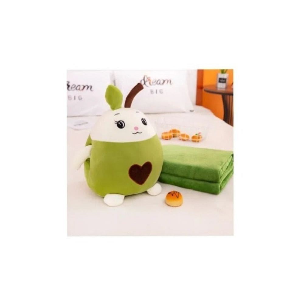 Almofadas quentes de pelúcia com cobertor Peera 35 cm x 28 cm