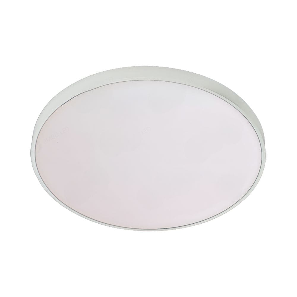 Plafon Dualis Redondo Branco 40cm Led 36W 3 em 1 Dip Switch Bivolt