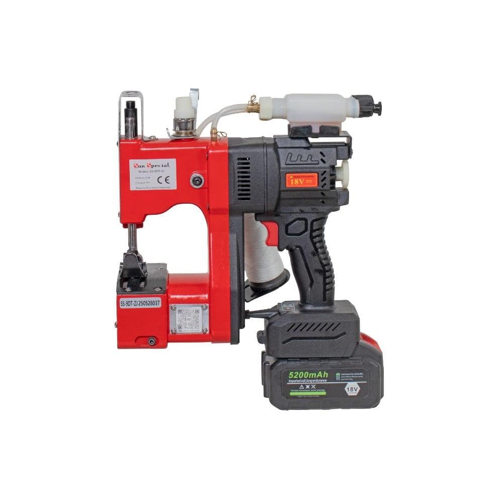 Máquina Costurar Boca de Saco Com Bateria Sem Carvão SS-9DT-ZJ - Sun Special