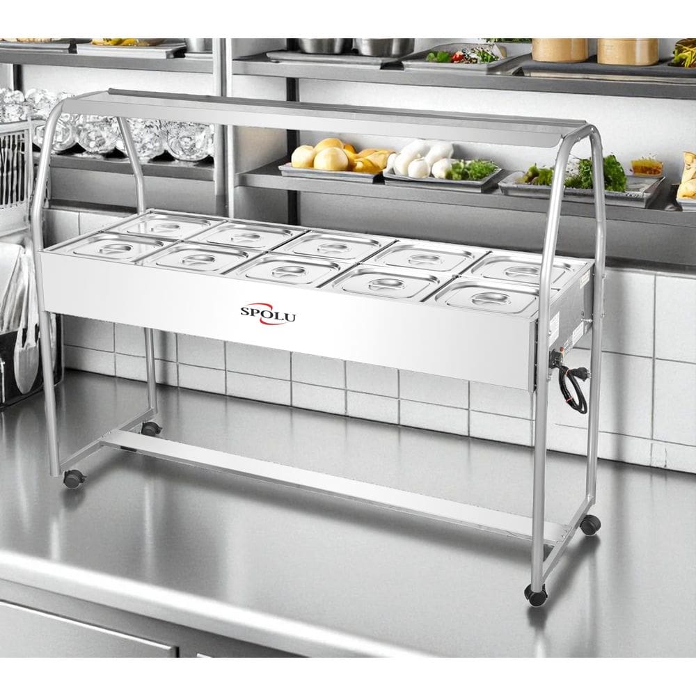 Buffet Térmico Infantil 10 Cubas 6 Litros 220
