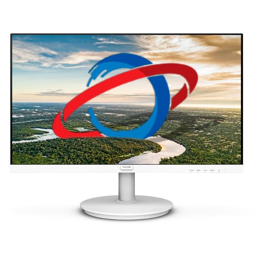 Monitor 21.5 Philips V Line 221V8LW - FHD - Painel VA - 75Hz - 4ms - Branco - HDMI/VGA
