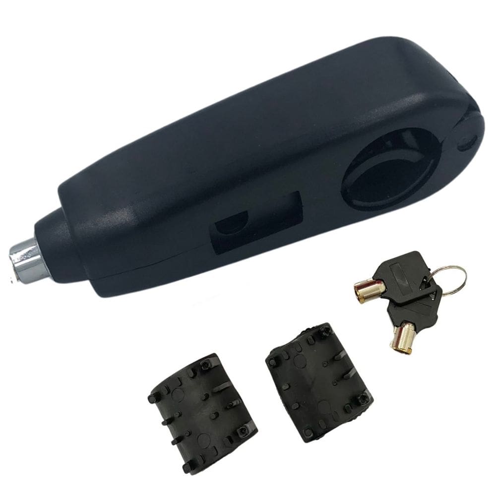 Trava de Manete Moto Guidao Manopla Freio Cadeado Antifurto Acelerador Embreagem Motocicleta Bicicleta Bike Seguro