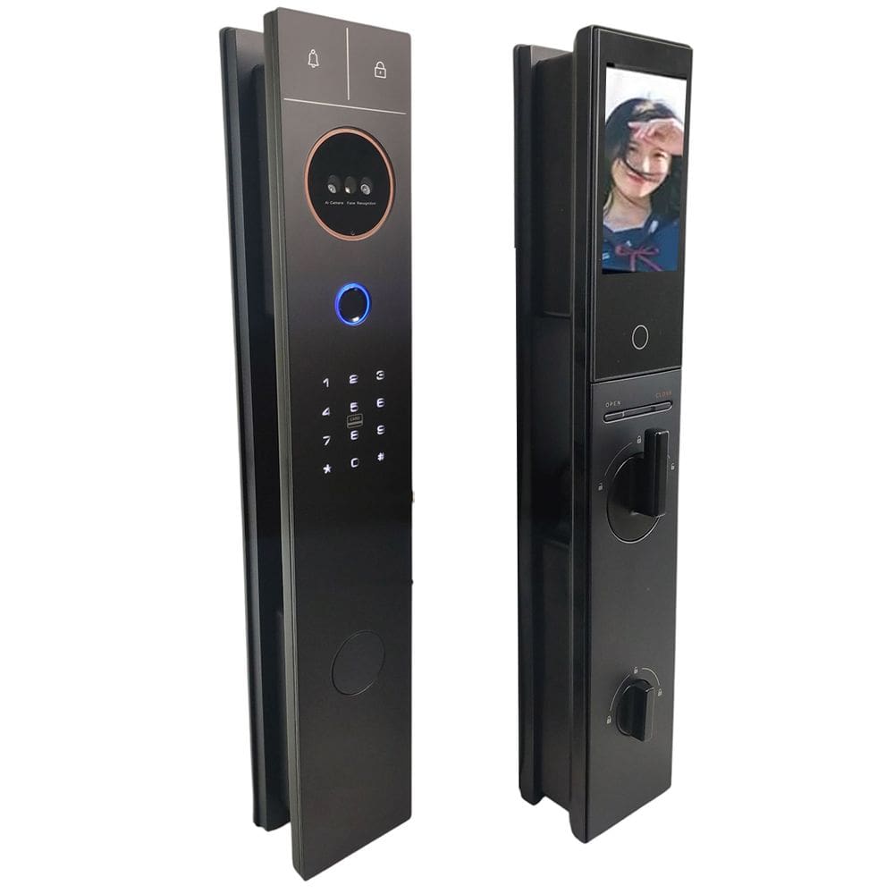 Fechadura Digital Eletronica Biometria Reconhecimento Facial Wifi Tag Cartao Celular Smartphone Condominio Residencial