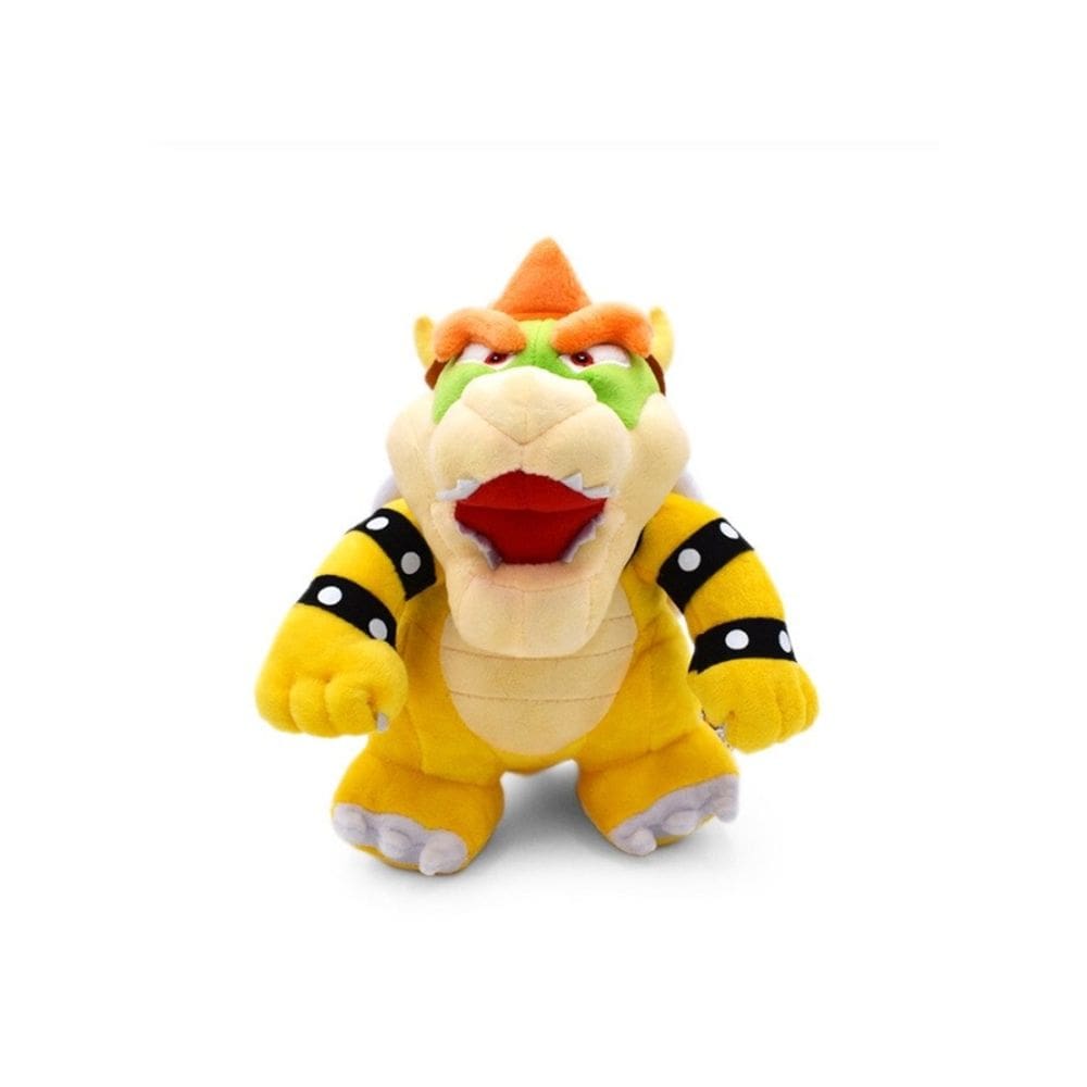 Brinquedo de pelúcia Mario Bros Bowser 24cm