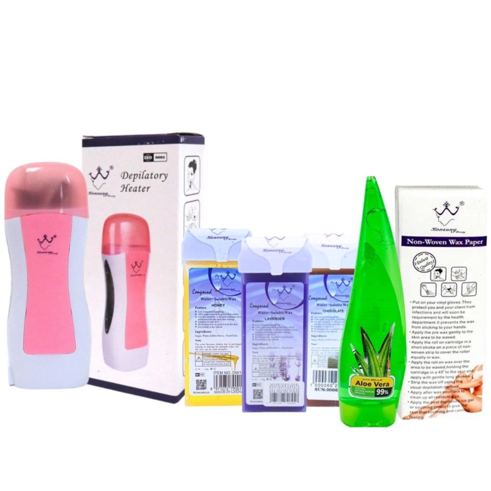 Kit de depilação Roll On Full Hidratante com Aloe Vera