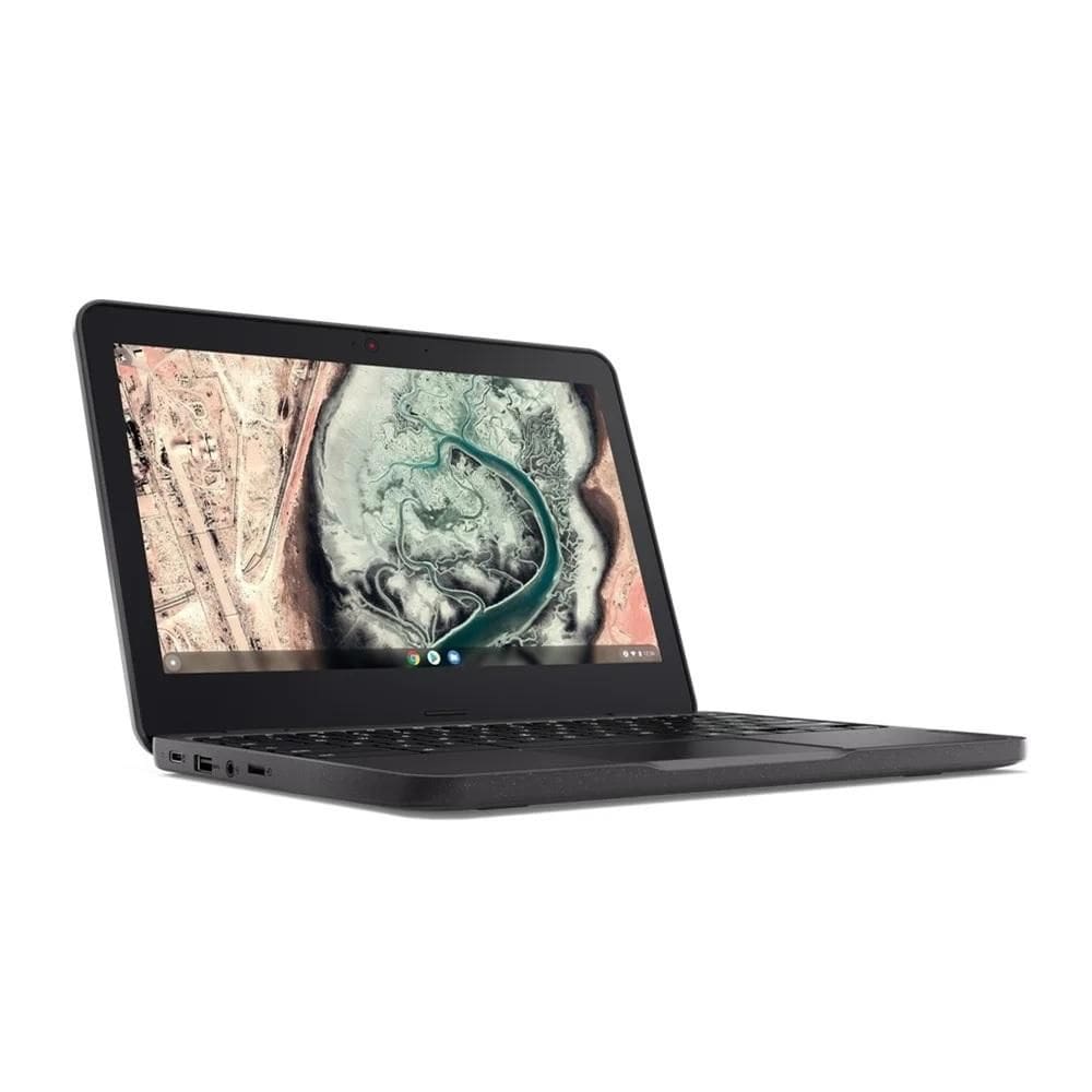 Chromebook 11.6” Lenovo 100e, Celeron N4500, Memória 4GB, Armazenamento de 32GB, Sistema Chrome OS