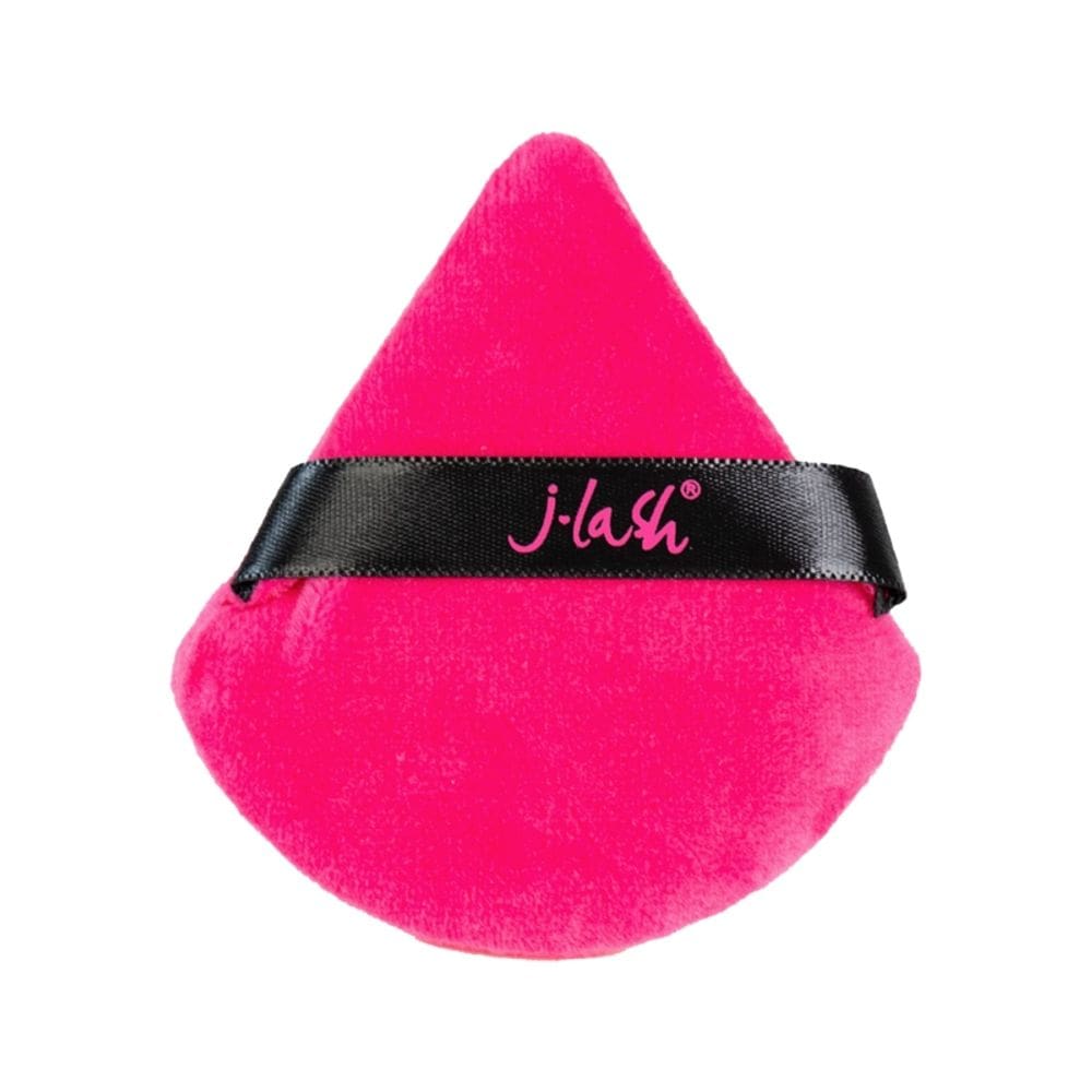 Esponja de maquiagem J-Lash Puff para acabamento liso rosa