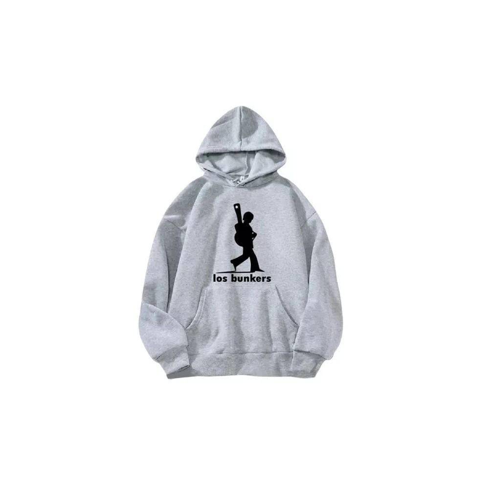 Moletom com capuz Polerón The Bunkers NATURAL KING Musical G