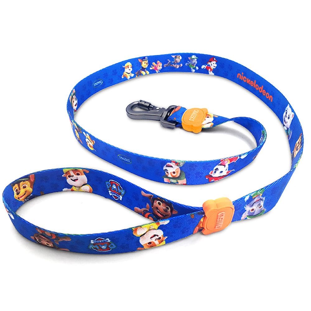 Guia de passeio para cães PAW PATROL Patrulha Canina Chalesco Azul