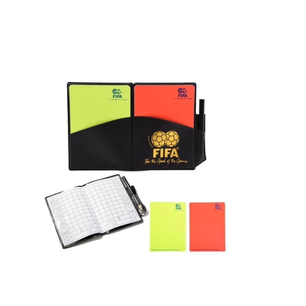 Conjunto de cartas FIFA para árbitro de futebol