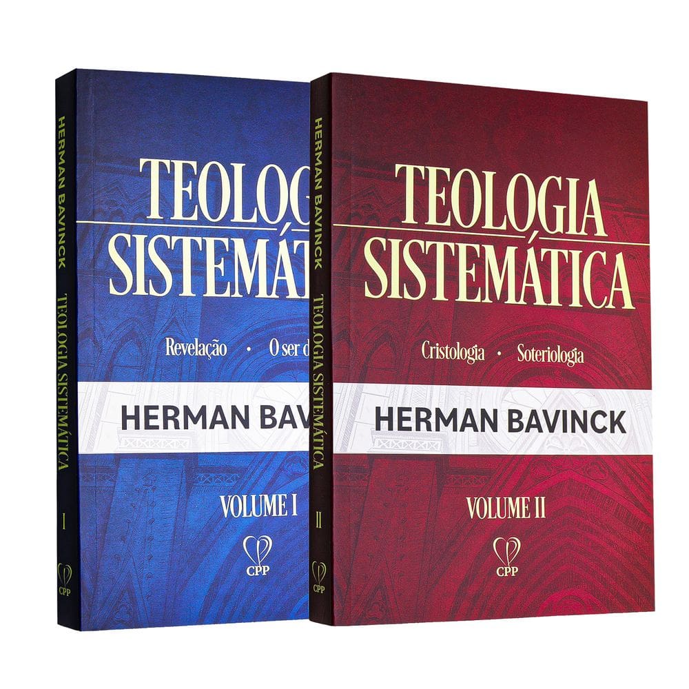 Box Teologia Sistemática Herman Bavinck 2 Volumes Brochura
