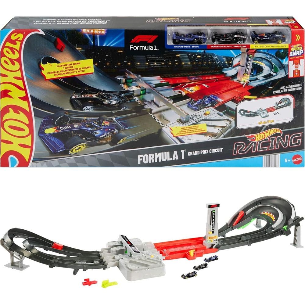 Hot Wheels Pista Circuito Grande Premio De Formula 1 - Mattel JDY16