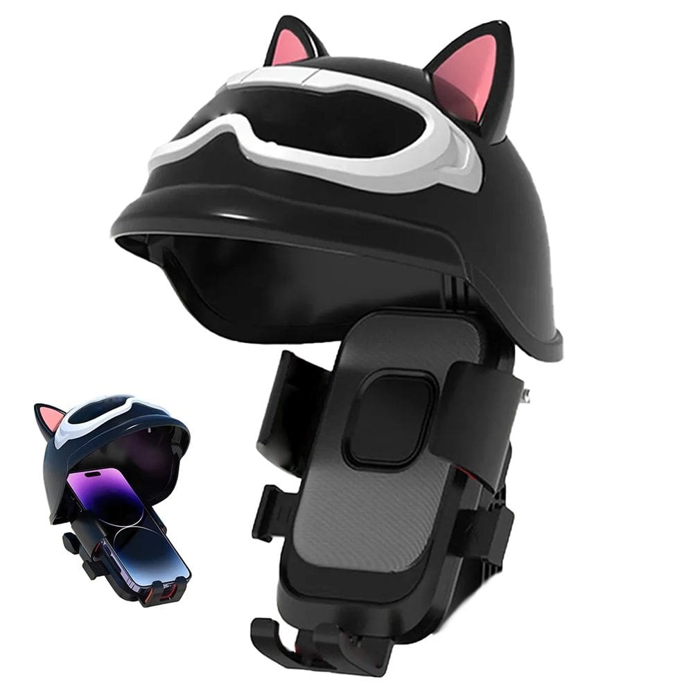 Suporte Celular Capacete Moto Bike Guidao Motocicleta Bicicleta Protege da Chuva Sol Motociclismo Ciclista Segurança