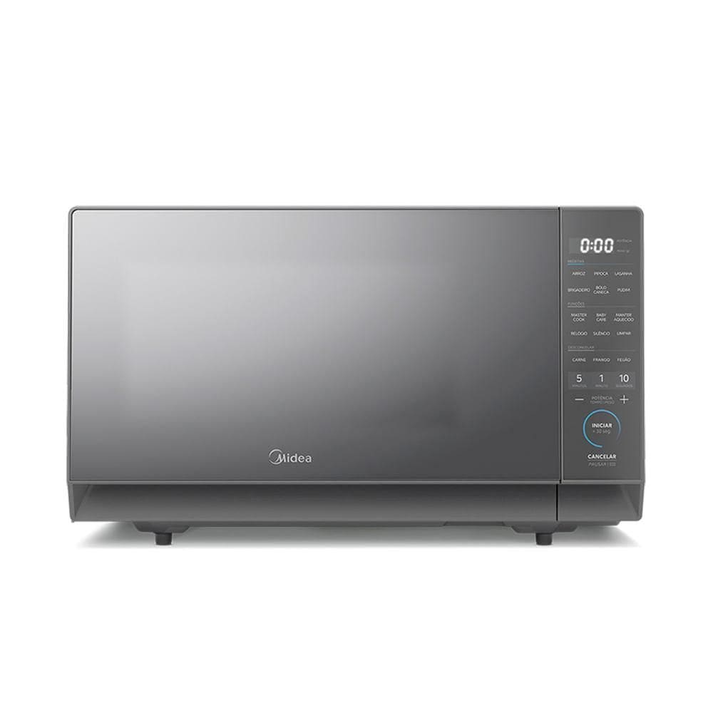 Micro-ondas de Mesa Midea MasterCook com 27 Litros de Capacidade Prata - MHP27S