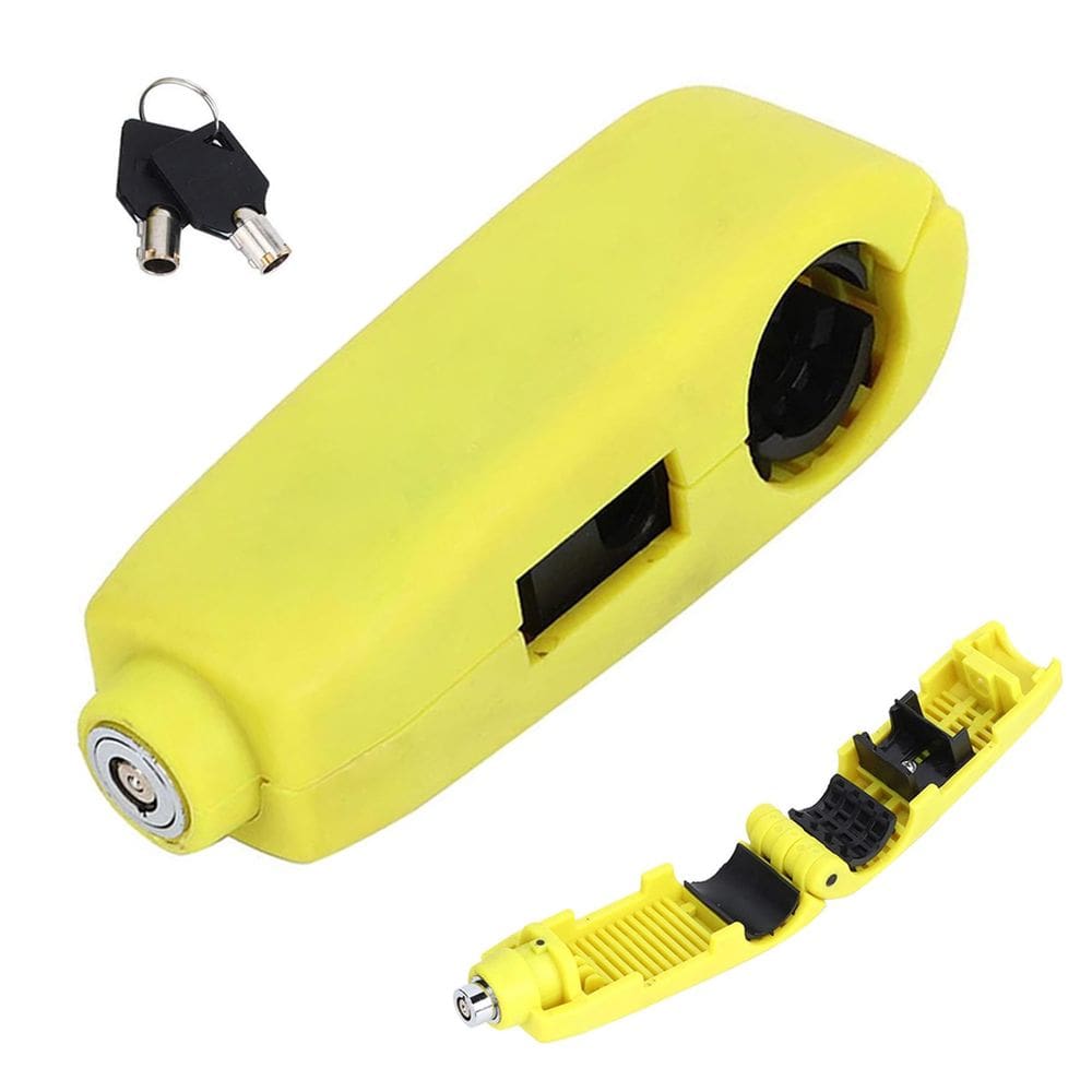 Trava de Moto Manete AntiFurto Freio Acelerador Guidao Embreagem Manopla Cadeado Motocicleta Bike Bicicleta Segurança