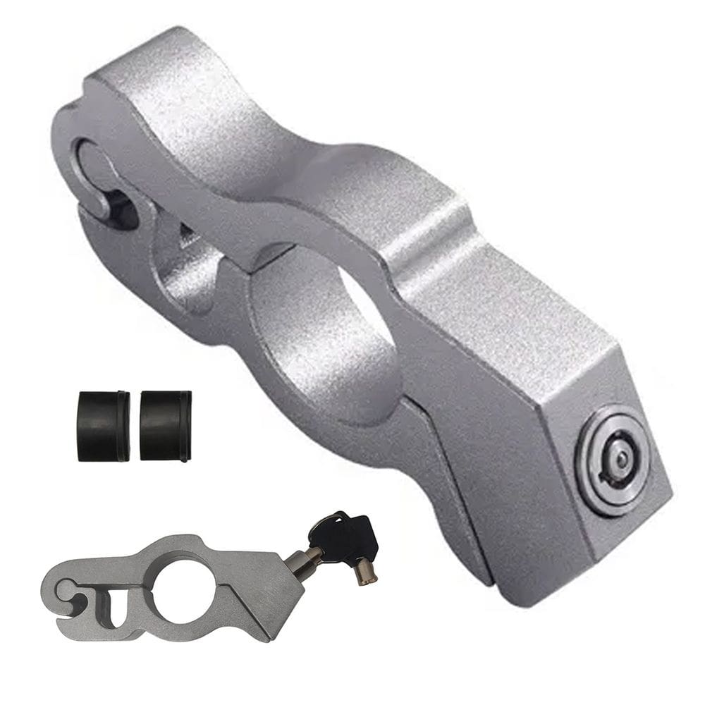 Trava de Moto Manete Manopla Guidao Freio Embreagem Acelerador Cadeado AntiFurto Motocicleta Segurança Proteçao