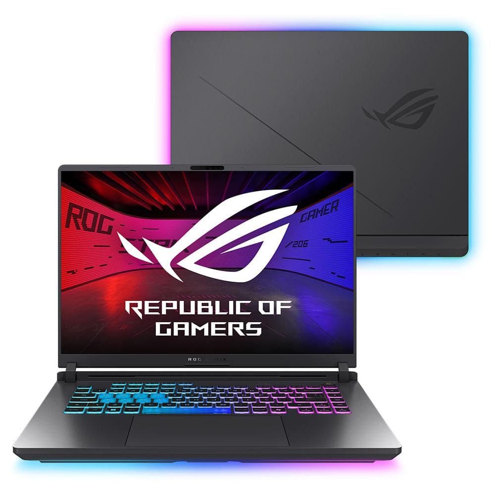 Notebook Asus Rog Strix G16 Intel® Core™ i9 32GB, 1TB SSD, Tela de 16”, RTX 5060, Eclipse Gray - G615JPR-S5001W