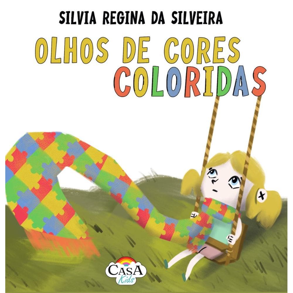 Olhos de cores coloridas