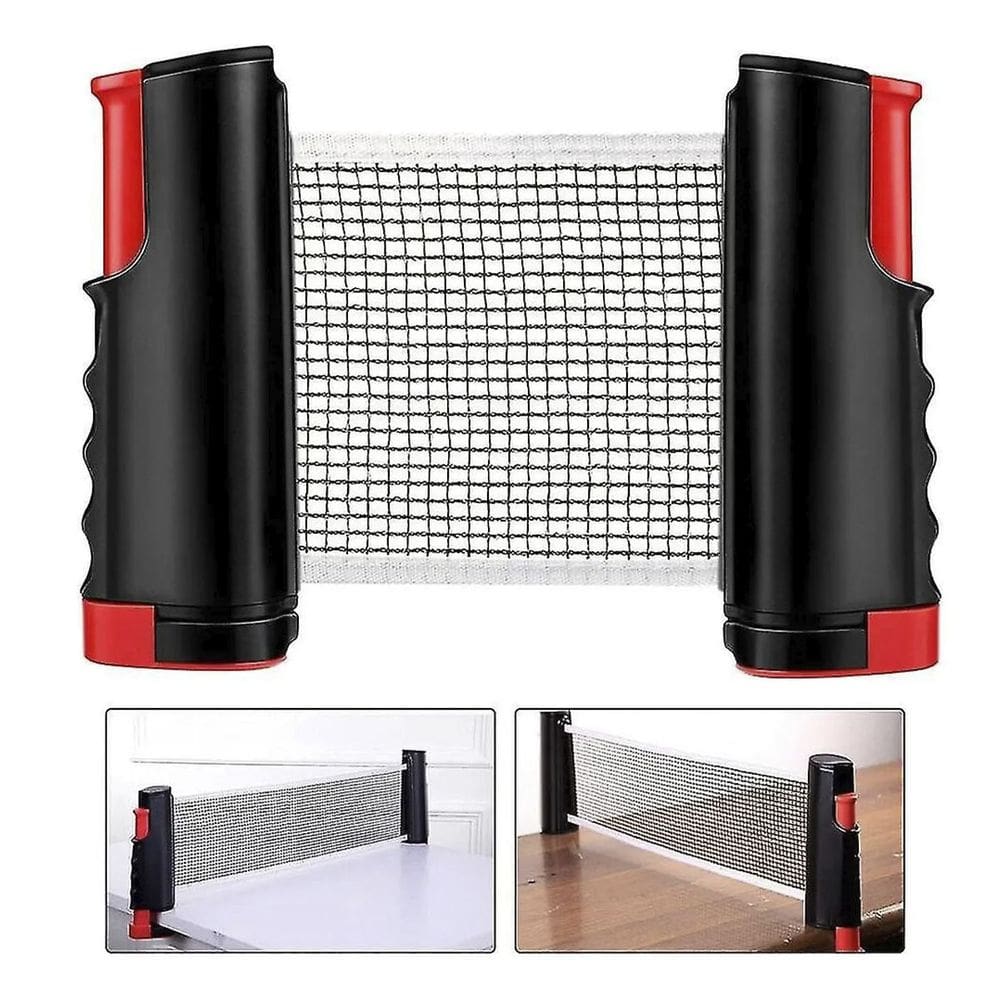 Rede Ping Pong Tenis de Mesa Extensivel Retratil Esporte Jogo Treino Resistente Portatil