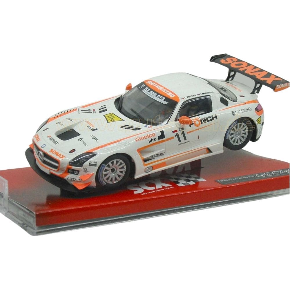 Carro De Autorama Slot Car Mercedes Sls201 1/32 D10071x300