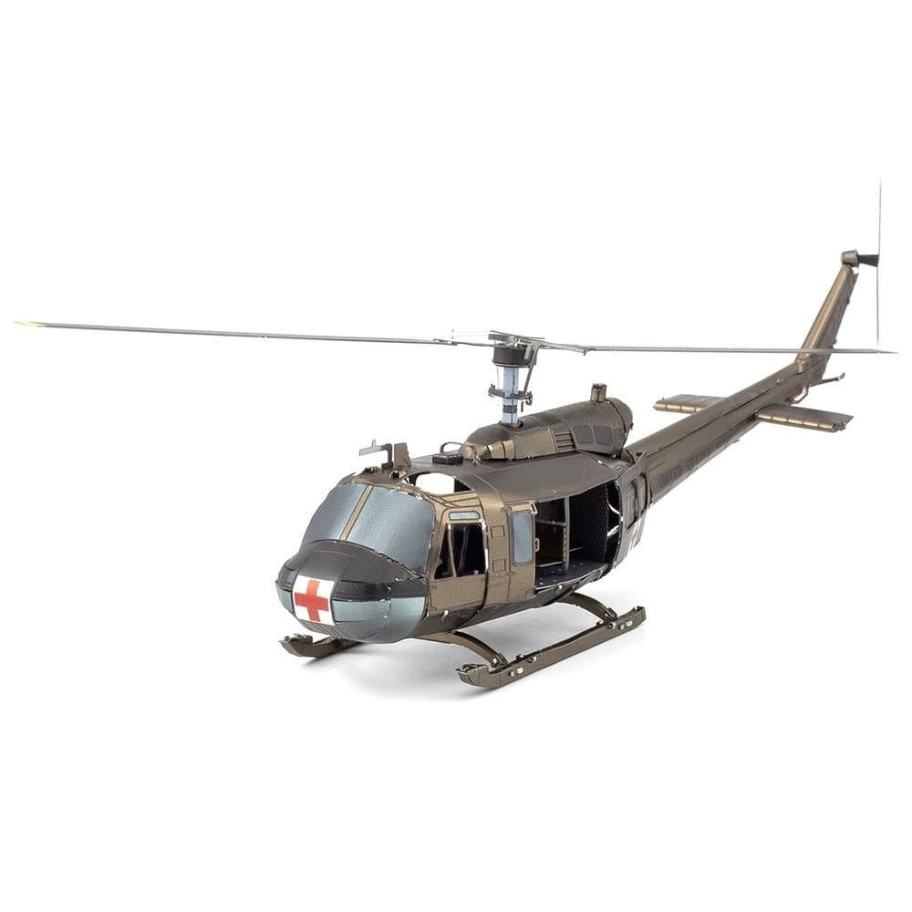 Miniatura De Montar Metal Earth Helicóptero UH-1 Huey ME1003