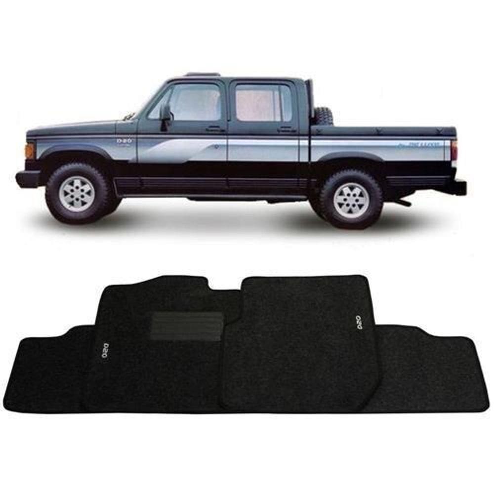 Tapete Automotivo D20 1995 Luxo