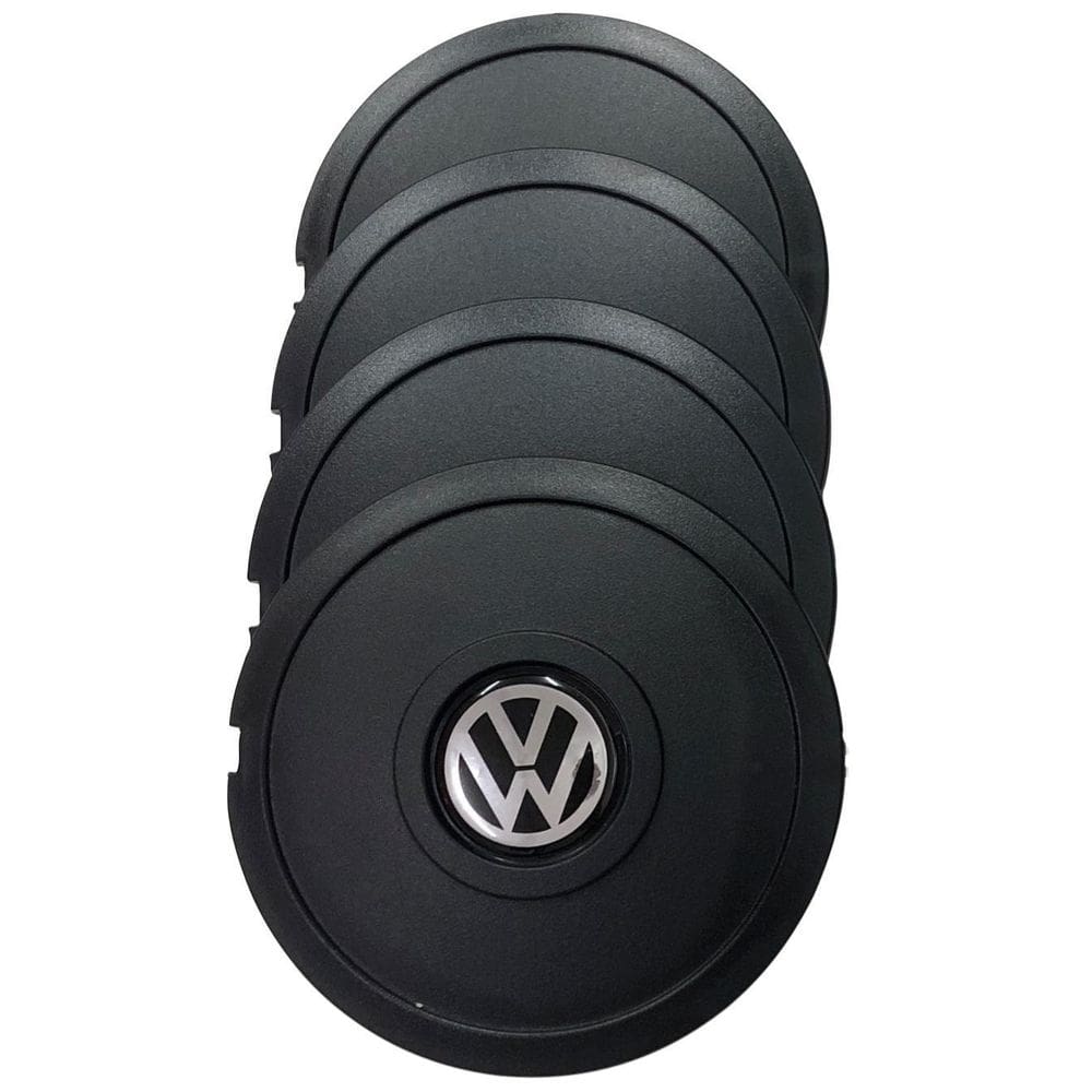 Calotas Miollo Vw Voyage Aro 13 1981/1995 Tradicional Preto