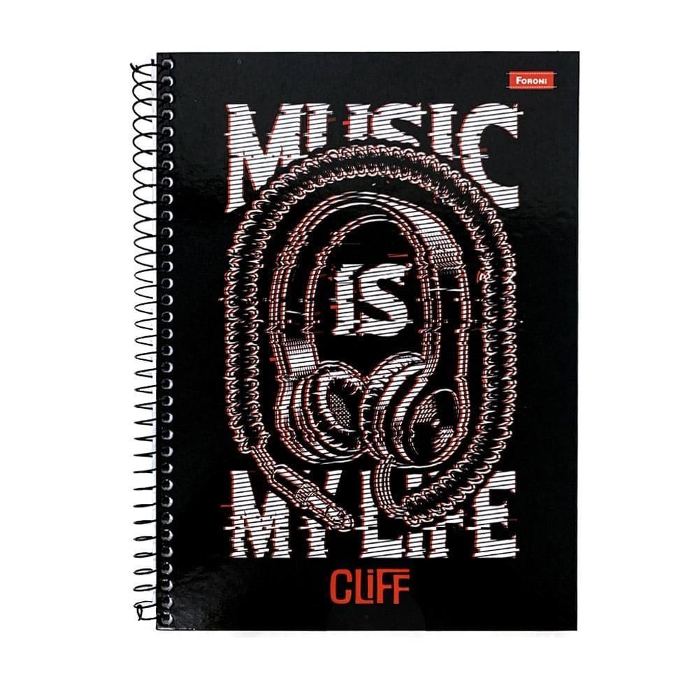 Caderno Universitário 240 Folhas 15 Materias Cliff