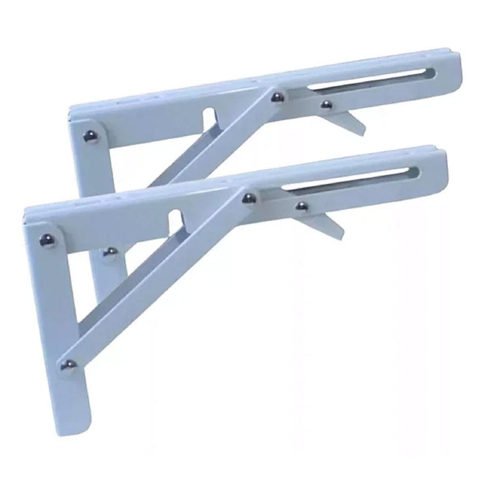 Suporte De Prateleira Mao Francesa Dobravel 240Mm 60Kg