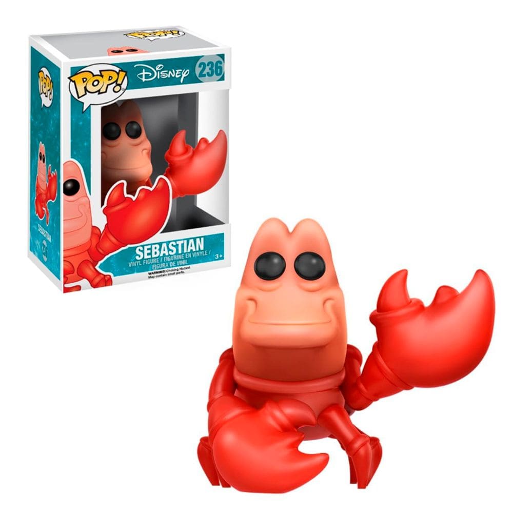 Funko Pop Disney Pequena Sereia Sebastian Lagosta #236