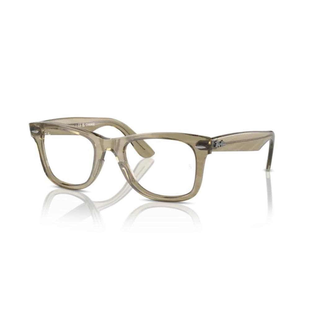 Armações Wayfarer Ease Change Fotocromáticos Cinza Ray-Ban Optical
