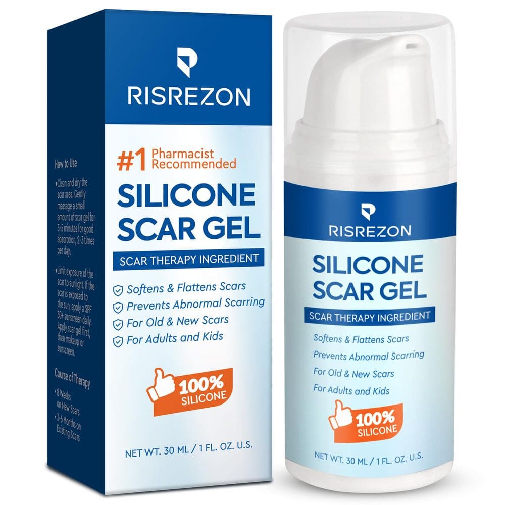 Gel de Silicona para Cicatrices YOOZENA RISREZON 30 ml Crema Reparadora de Cicatrices