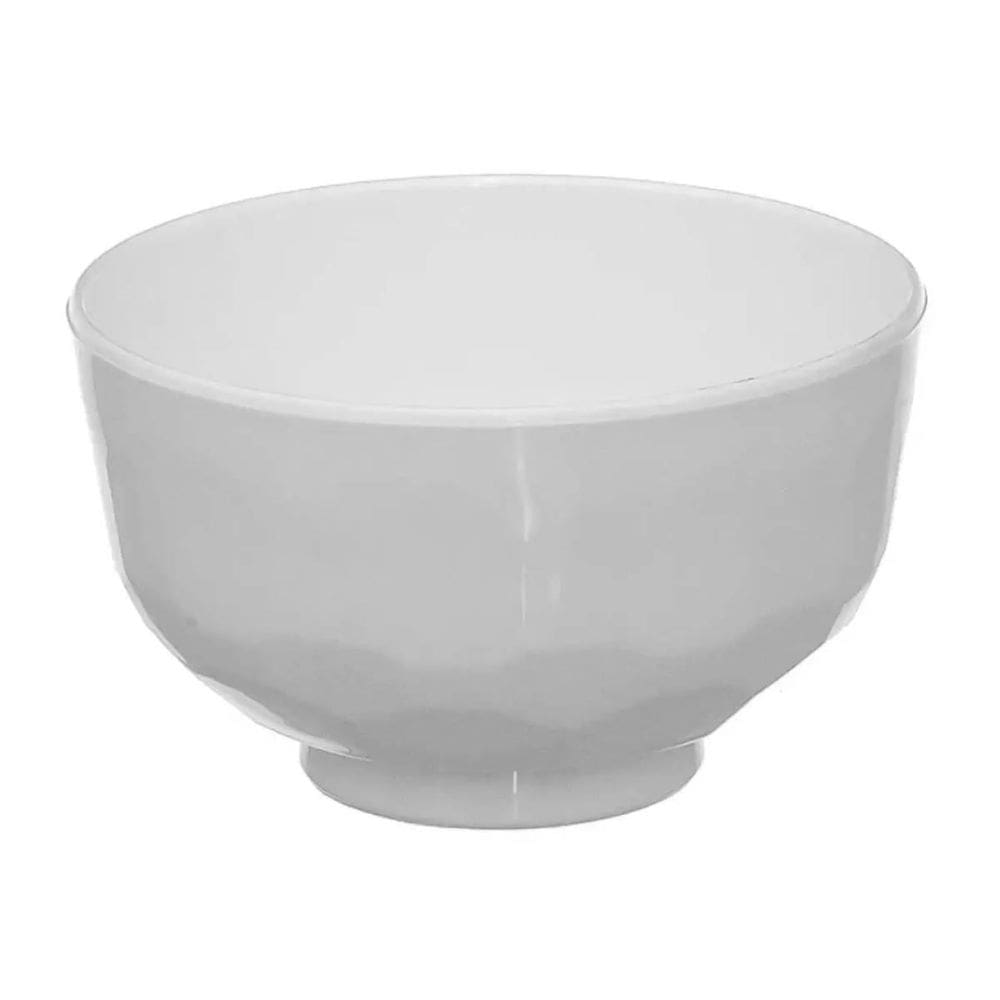 Tigela De Sopa De Plástico Branca 380 Ml Para Caldos E Sopas