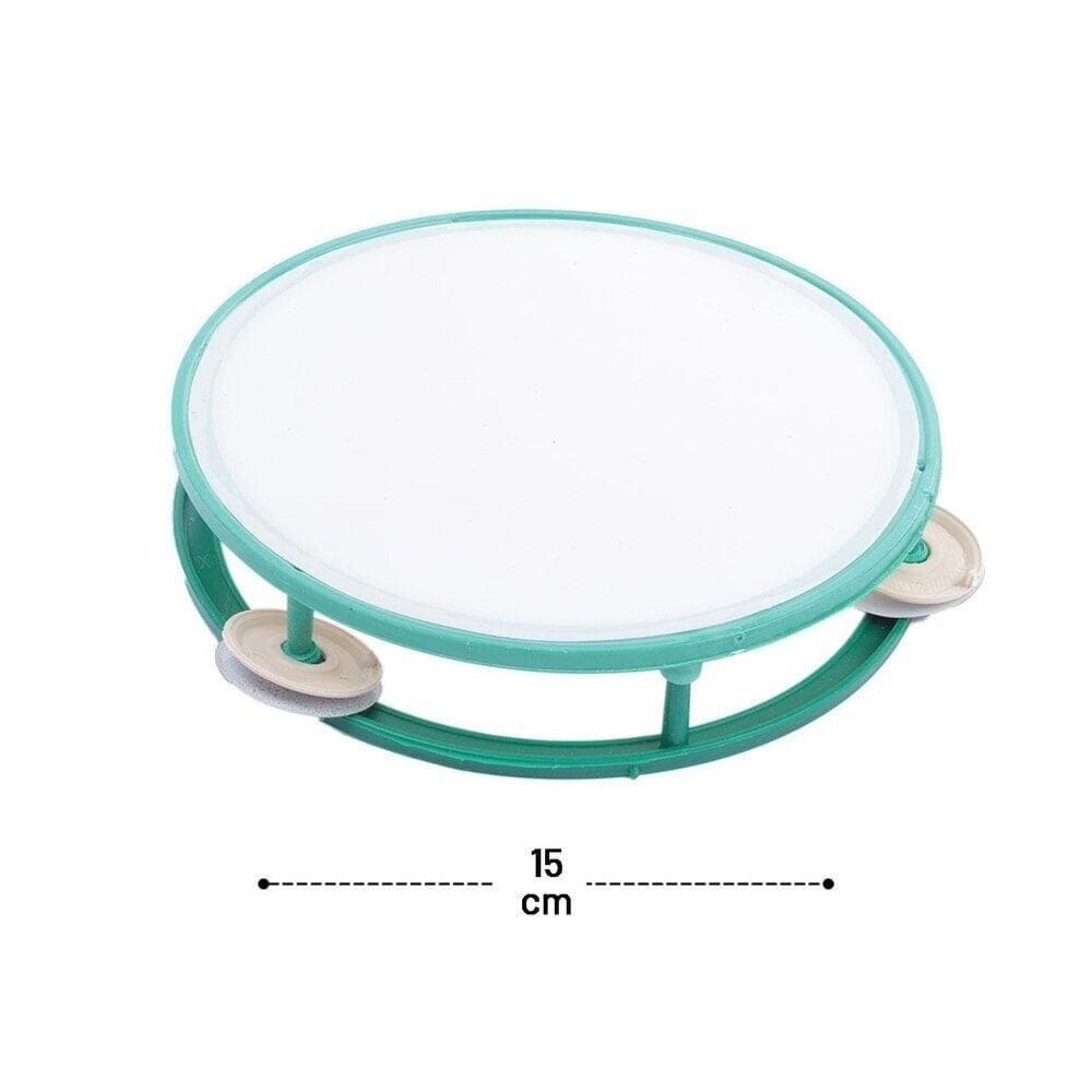 Pandeiro Infantil 15cm Color - Tudo em Caixa