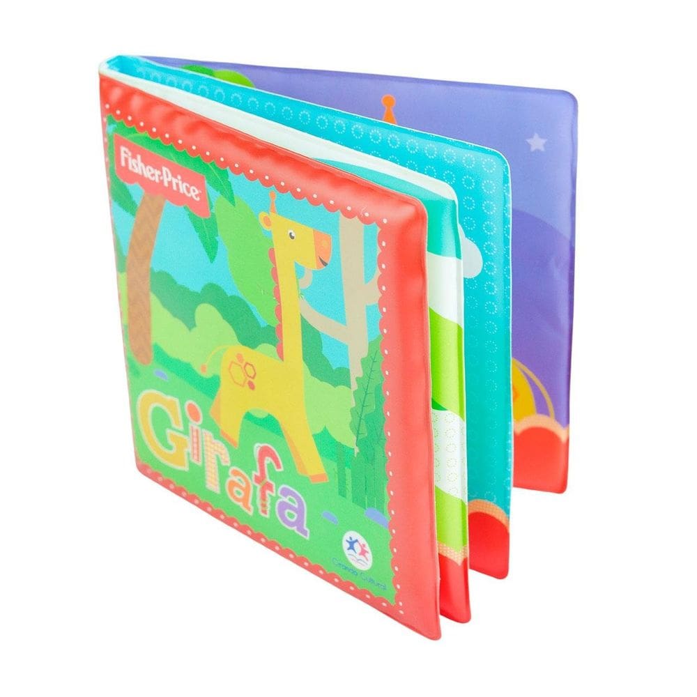 Livro de Banho Fisher Price Girafa - Tudo em Caixa
