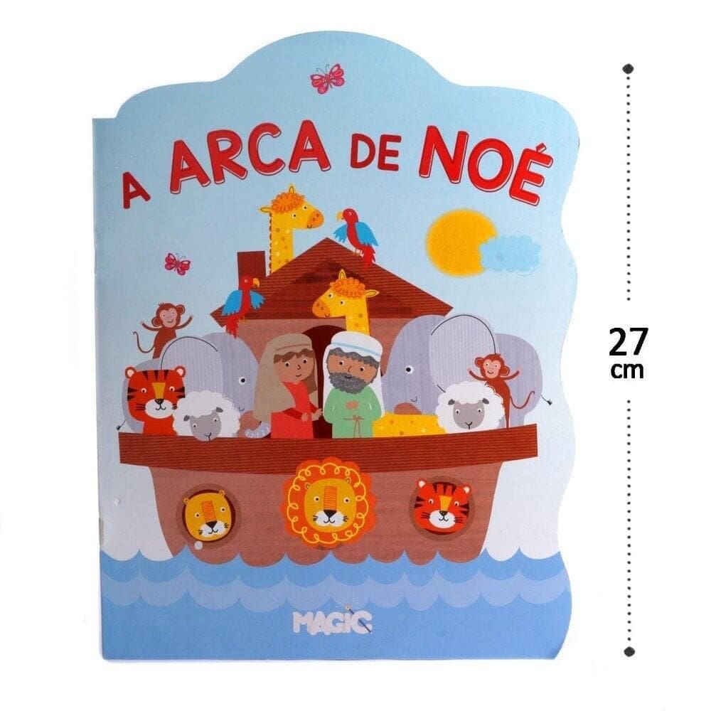 Livro de História a Arca de Noé - Tudo em Caixa