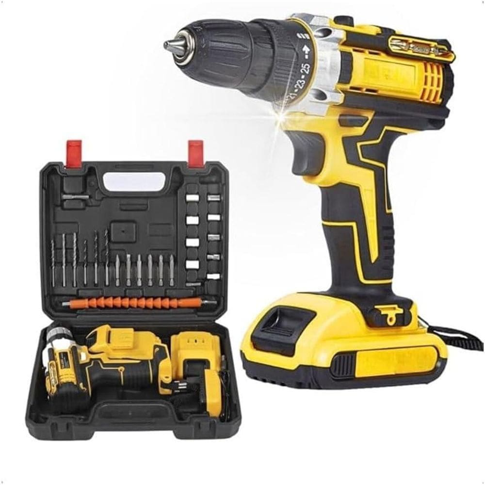 Parafusadeira E Furadeira 110V 400W Profissional